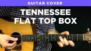 Johnny Cash guitar cover "Tennessee Flat Top Box" (play-along w/ chords ...