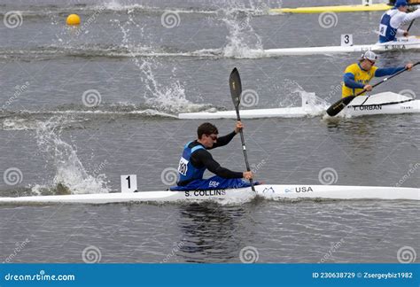 Barnaul Russia May Us Athlete S Collins Competes In K M