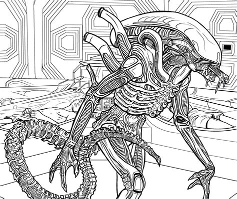 Movie Predator Alien Coloring Pages Xcolorings The Best Porn Website