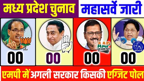 Madhyapradesh Assembly Elections Opinion Poll Madhyapradesh