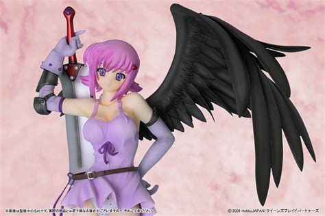 Buy Pvc Figures Queen S Blade Pvc Figure Anime Version Nanael 1 7 Black And Purple Version