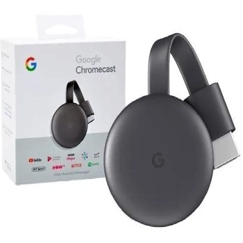 Chromecast Google Original Novo Garantia Lacrado Escorrega O