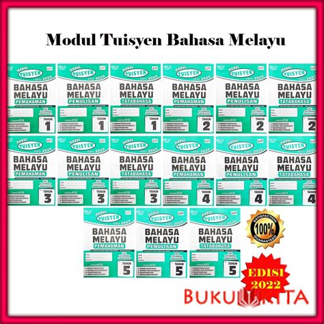 Buku Latihan Modul Tuisyen Bahasa Melayu Kssr Tahun