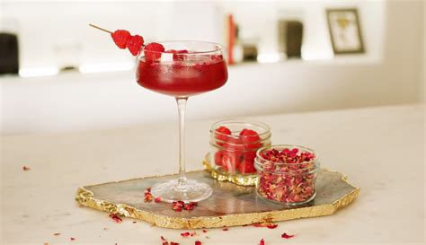 Magnesium Rich Raspberry Rose Mocktail Recipe Well Good