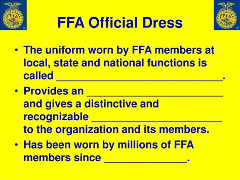 Ppt The Ffa Powerpoint Presentation Free Download Id 5628981