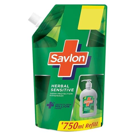 Liquid Savlon Herbal Sensitive Hand Wash 675 Ml For Personal