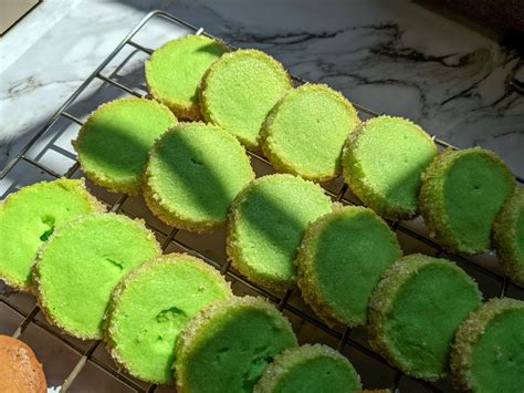 Pandan Diamant Cookie Kuali