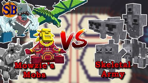 Mowzie S Mobs Vs Skeletal Army Event Advent Of Ascension Minecraft