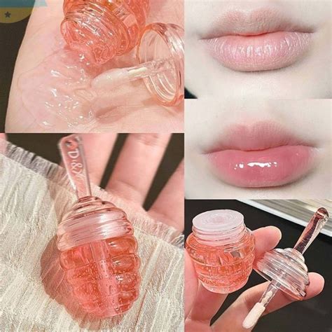 Honey Jar Lip Oil Long Lasting Non Sticky Repair Moisturizing Hydrating