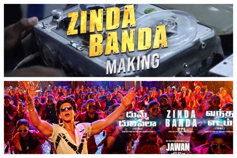 Go Inside The Epic Shoot For ‘zinda Banda From Shah Rukh Khans Jawan