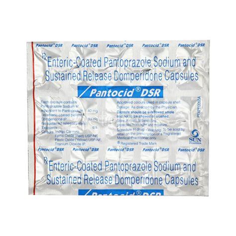 Pantocid Dsr Capsule 15s Price Uses Side Effects Netmeds