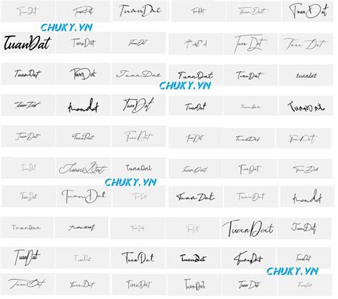 Tuyệt đẹp Chữ Ký đạt đẹp Cho Phong Cách Cá Tính Của Bạn
