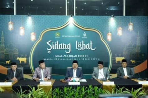 Pemerintah Tetapkan Hari Raya Idul Adha Kamis Juni