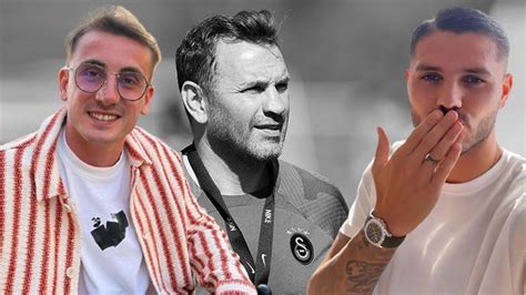 Son Dakika Galatasaray Da Okan Buruk Tan Mauro Icardi Yunus Akg N Ve