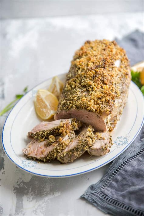 This Herb Crusted Pork Roast Is Impressive But Also So Easy It Takes