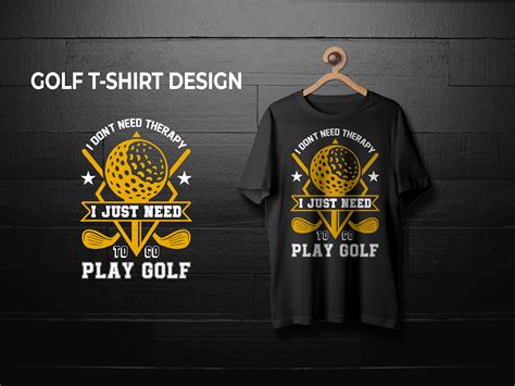 Golf T Shirt Design Graphic By Innovativeteam22 · Creative Fabrica