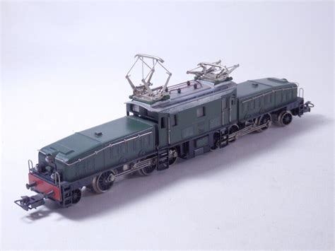 MÄRKLIN 3015 H0 AC E LOK ELEKTROLOKOMOTIVE CE 6 8 III SBB KROKODIL