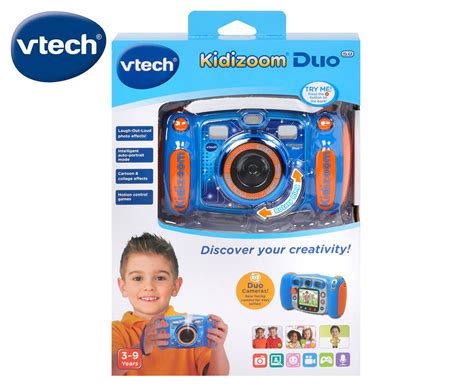 Vtech Kidizoom Duo 50 Digital Camera Blue Au