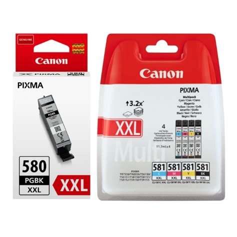 Buy Oem Canon Pixma Ts6300 Series Xxl Multipack 5 Pack Ink Cartridges Inkredible Uk