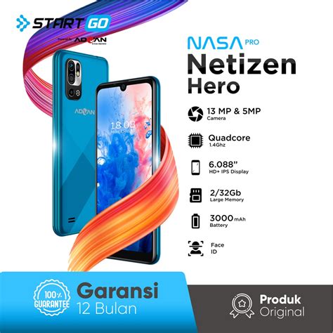 Jual Advan Nasa Pro Gb Gb Smartphone Android Shopee Indonesia