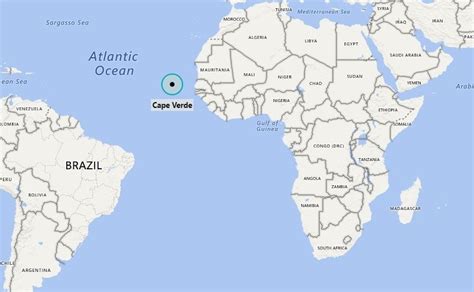 Where is Cape Verde? | Where is Cape Verdet Located in the World Map