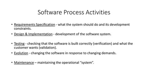 Introduction To Software Process Models Ppt Download