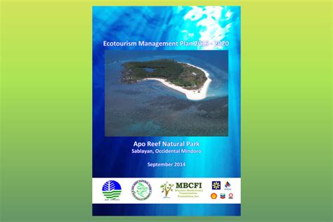 Apo Reef Natural Park Ecotourism Management Plan 2015 2020 MBCFI