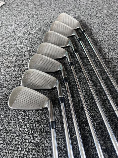 Cobra King F7 Iron Set 4 Gw Stiff Flex Ebay