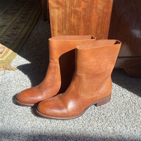 L L Bean Shoes Vintage Llbean Western Style Leather Boots Women 75 Poshmark