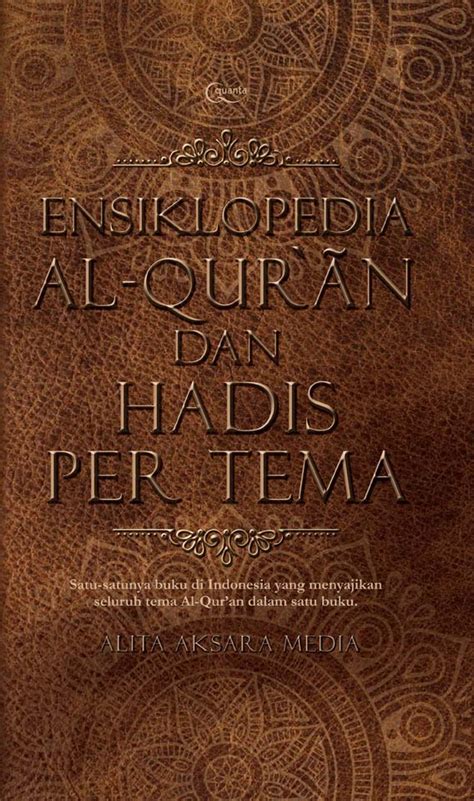 Jual Buku Ensiklopedia Al Qur An Dan Hadis Per Tema Karya Alita Aksara