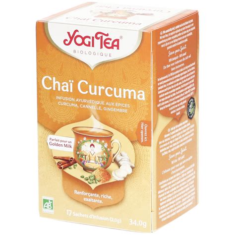 Yogi Tea Turmeric Chai Pc S Farmaline