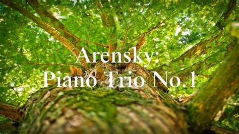 Arensky Piano Trio No No