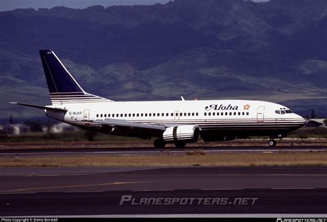 G-BLKD Aloha Airlines Boeing 737-3T5 Photo by Demo - AirTeamImages | ID ...