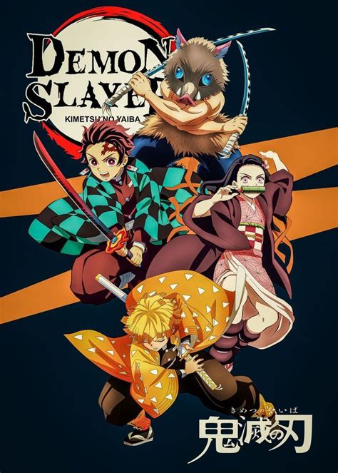 Demon Slayer Poster Wall Art Poster Prints Art Prints Comic Books