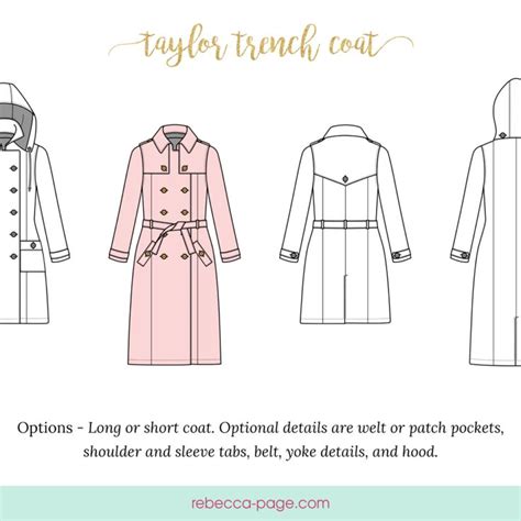 Full Skirt Trench Coat Pattern Tradingbasis