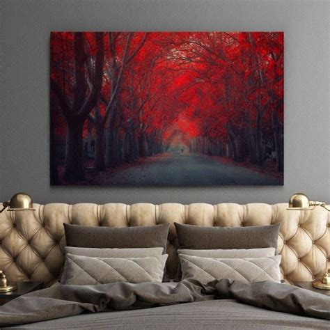 Red Trees Painting Ideas On Foter