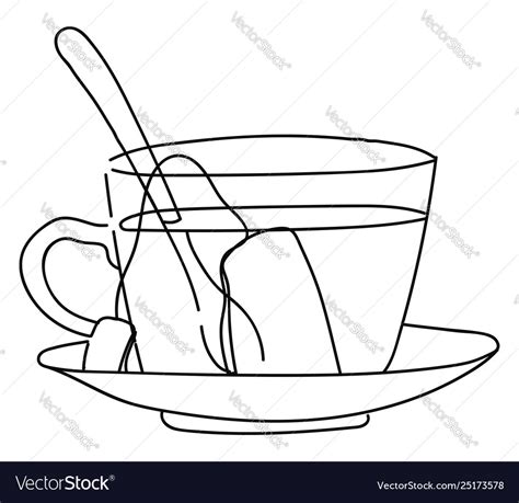 Чай раскраска для детей (много фото) - drawpics.ru