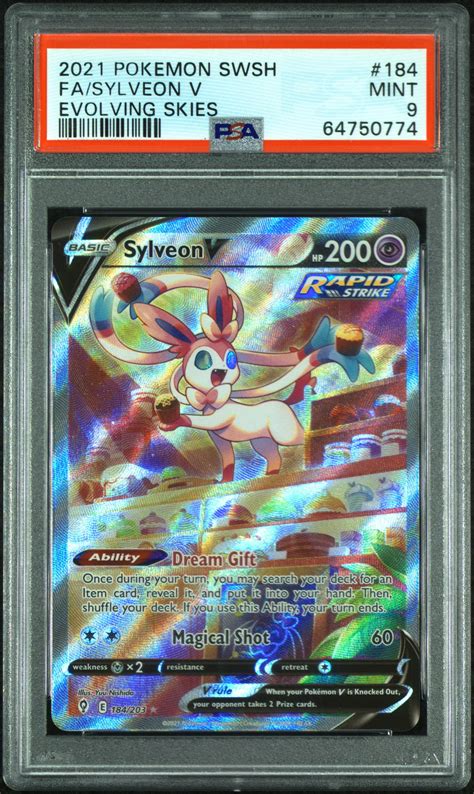 Tcg Pokemon Sword Shield Evolving Skies Eeveelutions Special