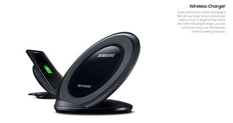 Samsung Galaxy S7 / S7 edge wireless charger Galaxy S7, Samsung Galaxy ...