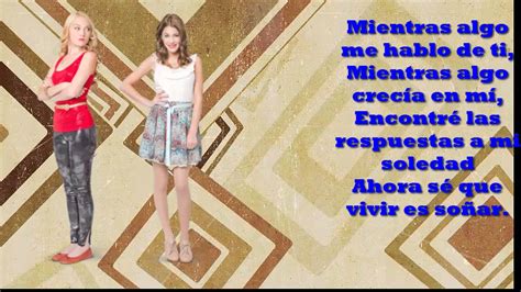 Violetta Te Creo Letra Youtube