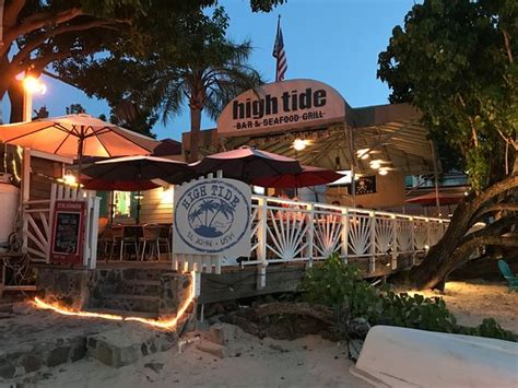 High Tide Bar And Seafood Grill Cruz Bay Restaurant Reviews Phone