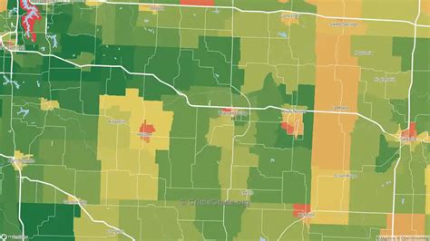 The Safest And Most Dangerous Places In Johnson County Mo Crime Maps