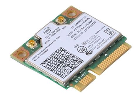 Intel Hmwg R Dual Band Wireless Ac Network Adapter Pci