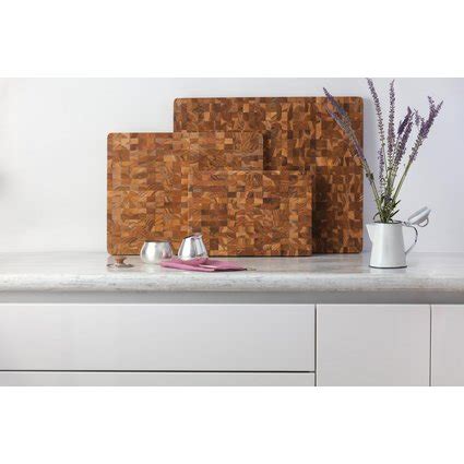 Hackblock Teakhaus End Grain Scandi X X Cm Kochexperte