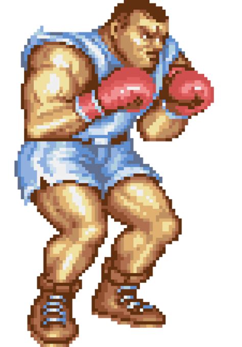 Balrog Street Fighter Ii Battle Sprite By L Dawg211 On Deviantart