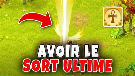 Comment Avoir Le Sort Ultime Sur Dofus Temporis Youtube