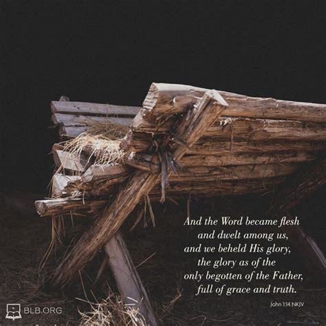 Merry Christmas John 114 Nkjv Scripture