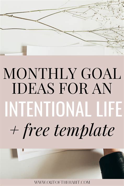 Monthly Goal Ideas For Students Artofit