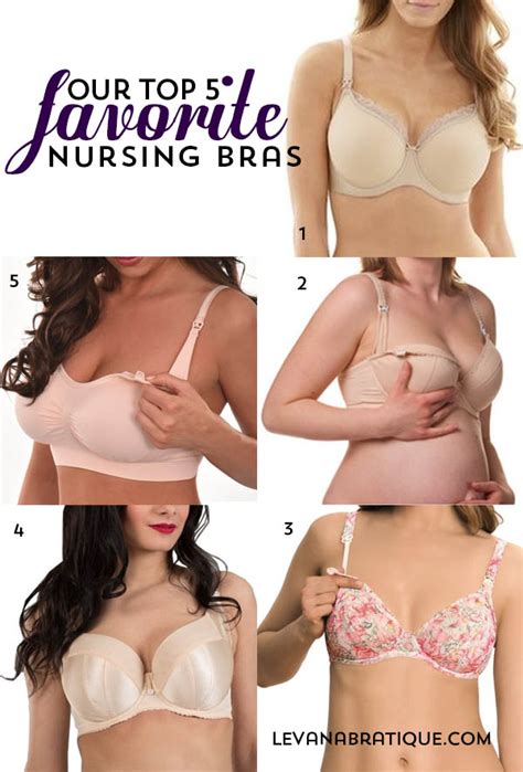 Our Top 5 Favorite Nursing Bras Levana Bratique Bras In Every Shape And Size