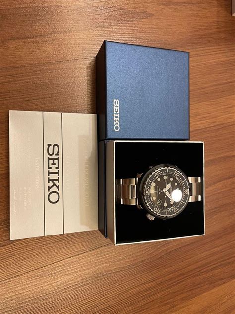 Seiko Prospex Solar Tuna Sne497p1 Men S Fashion Watches And Accessories Watches On Carousell